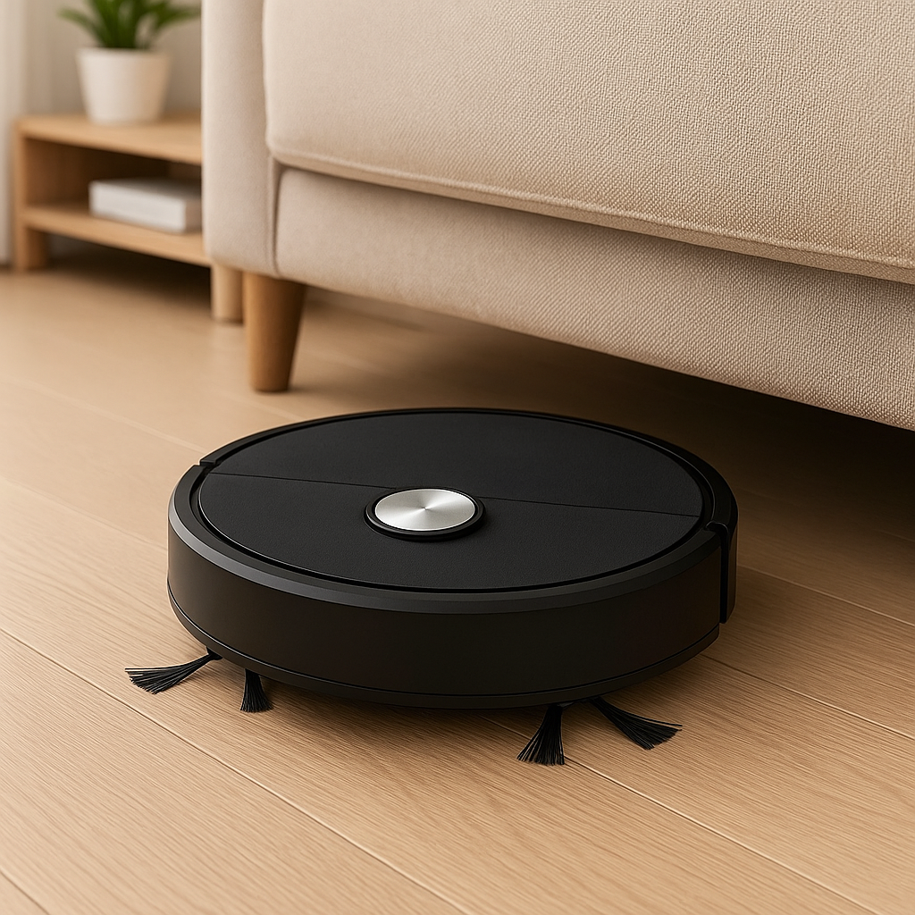 Smart Robot Vacuum Cleaner – Strong Suction, Auto Cleaning & Mopping Function