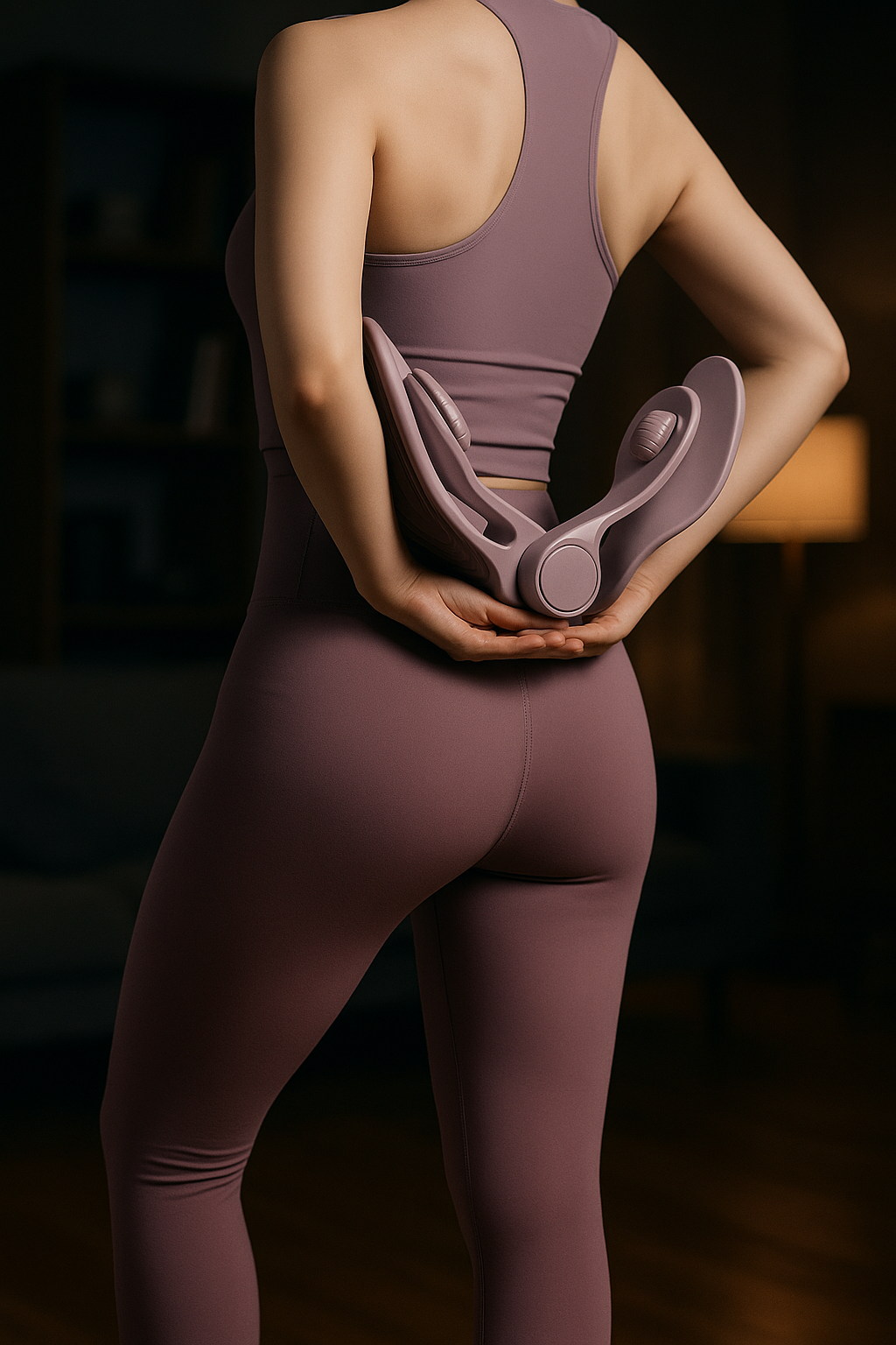 Thigh Master - Thigh and Pelvic Floor Trainer, Portable Pilates Equipment for Weight Loss and Toning